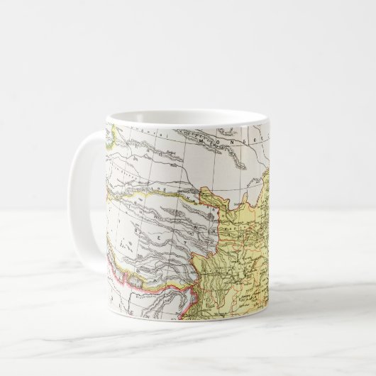 KAART: CHINA, 1910 KOFFIEMOK (Voorkant links)