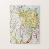 KAART: CHINA, 1910 LEGPUZZEL (Verticaal)