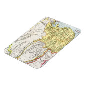 KAART: CHINA, 1910 MAGNEET (Linkerzijde)