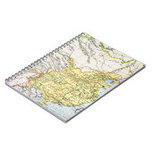 KAART: CHINA, 1910 NOTITIEBOEK (Linkerzijde)