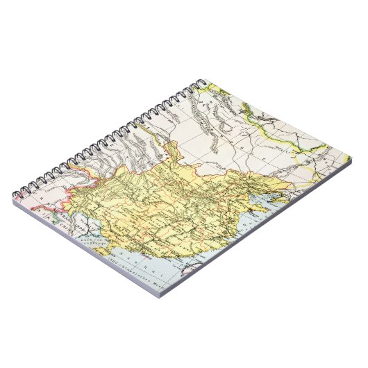 KAART: CHINA, 1910 NOTITIEBOEK (Linkerzijde)