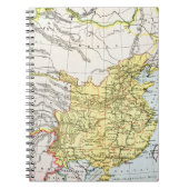KAART: CHINA, 1910 NOTITIEBOEK (Voorkant)