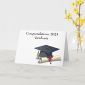 Kaart Christelijk Afstuderen (Gele Bloem)