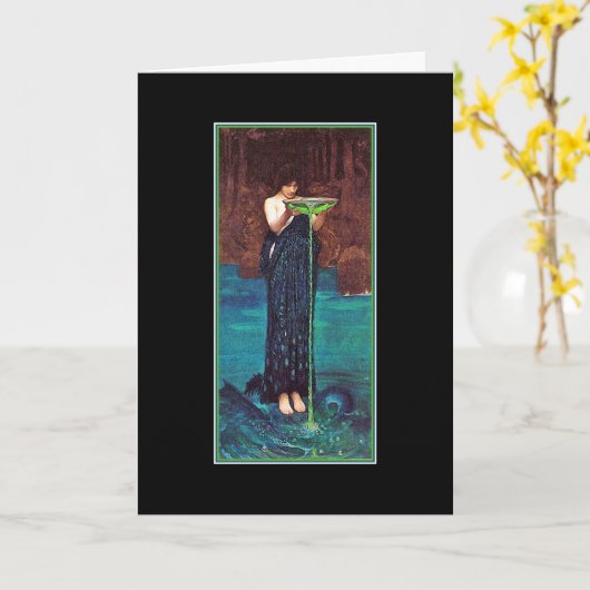 Kaart: Circe Invidiosa Kaart (Gele Bloem)