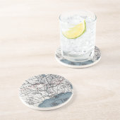 KAART: CIVIL WAR, 1861 ZANDSTEEN ONDERZETTER (Zijkant)