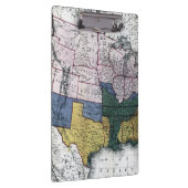 KAART: CIVIL WAR, 1864 KLEMBORD (Rechts)