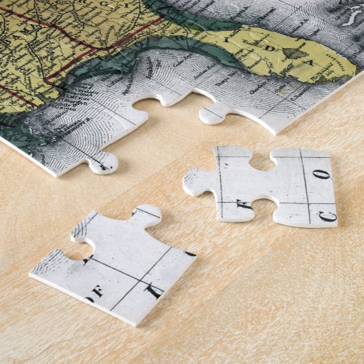 KAART: CIVIL WAR, 1864 LEGPUZZEL (Zijkant)