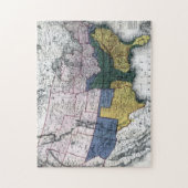 KAART: CIVIL WAR, 1864 LEGPUZZEL (Verticaal)