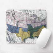 KAART: CIVIL WAR, 1864 MUISMAT (Met muis)