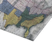 KAART: CIVIL WAR, 1864 SNIJPLANK (Hoek)