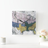 KAART: CIVIL WAR, 1864 VIERKANTE KLOK (Huis)