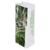 Kaart COMBO/MMETROPOLIM ONTWERP VAN WIJNCESTEUN Wijn Cadeautas (Voorkant Gekanteld)