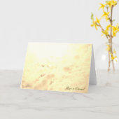KAART COMFORT EN RUST (Gele Bloem)