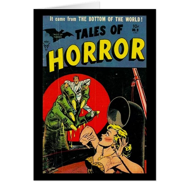 Kaart Comic Book Hoesjes Vintage (Voorkant)