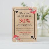 Kaart Crazy Mushrooms Referral Kaart afspelen (Staand voorkant)