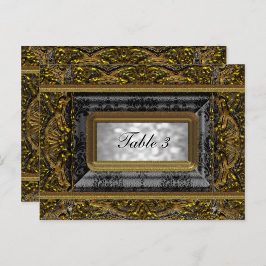 Kaart Crémieux-tabelnummer (Voorkant / Achterkant)