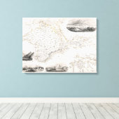 KAART: CRIMEA, c1855 Canvas Afdruk (Insitu (Houten vloer))