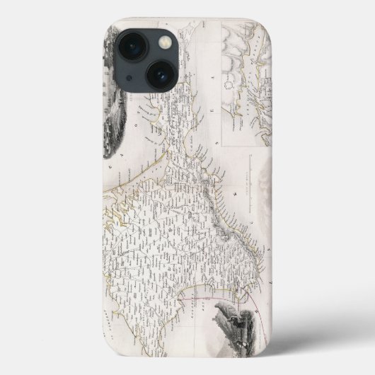 KAART: CRIMEA, c1855 Case-Mate iPhone Case (Achterkant)