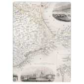 KAART: CRIMEA, c1855 Klembord (Achterkant)