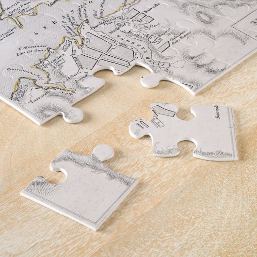 KAART: CRIMEA, c1855 Legpuzzel (Zijkant)