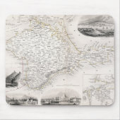 KAART: CRIMEA, c1855 Muismat (Voorkant)