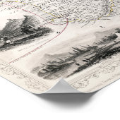 KAART: CRIMEA, c1855 Poster (Hoek)