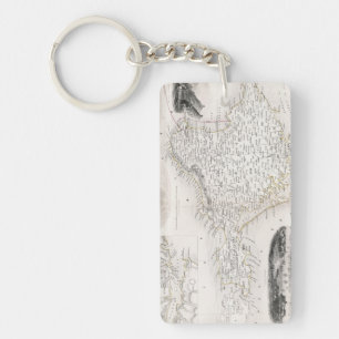 KAART: CRIMEA, c1855 Sleutelhanger