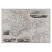KAART: CRIMEA, c1855 Snijplank (Voorkant)