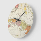 KAART: CUBA, 1900 GROTE KLOK (Hoek)