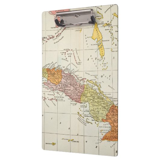 KAART: CUBA, 1900 KLEMBORD (Links)