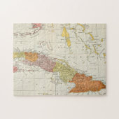 KAART: CUBA, 1900 LEGPUZZEL (Horizontaal)