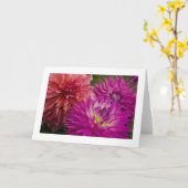 Kaart, Dahlia # 150 Kaart (Gele Bloem)