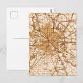  kaart Dallas (Voorkant / Achterkant)