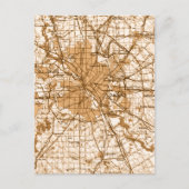  kaart Dallas (Voorkant)