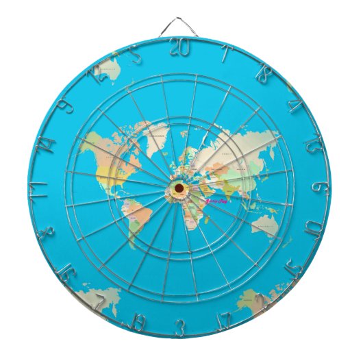 kaart dartbord (Voorkant)