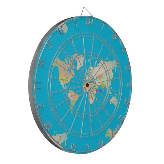 kaart dartbord (Voorkant Links)