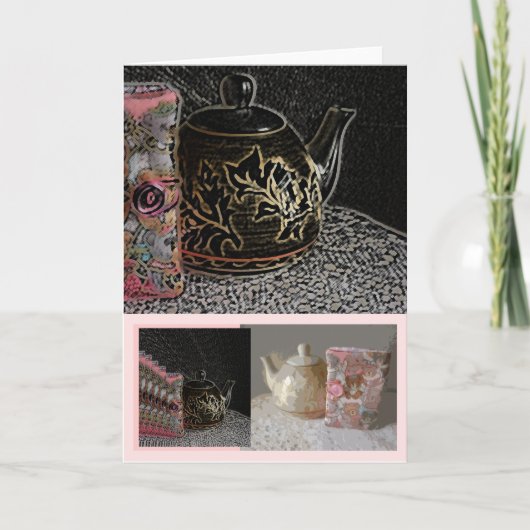 Kaart - de Boeken en de Thee van Teddyberen (Voorkant)