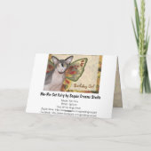 Kaart | de Fee van de Kat van het Feestvarken (Achterkant)