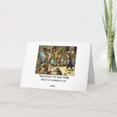 Kaart: De School van de hond door Louis Wain Kaart (Achterkant)