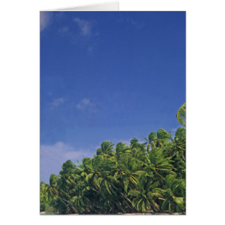 Kaart, de Shoreline van Pukapuka.