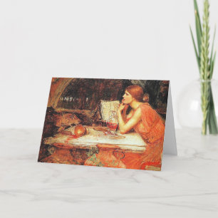 Kaart: De tovenares - John Waterhouse Feestdagen Kaart