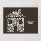 Kaart de van het Bedrijfs huis van het huis (Voorkant)