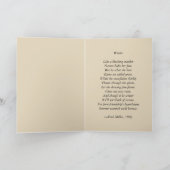 Kaart - de wintergedicht binnen (Binnen)