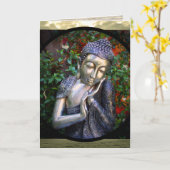 Kaart | de Zilveren Verjaardag van Boedha (Gele Bloem)