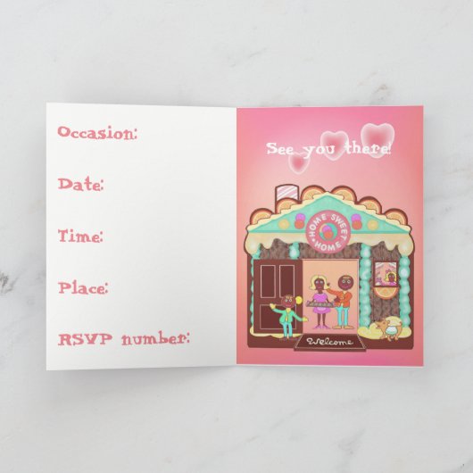 Kaart de Zoete van het Huis van het huis (Binnen)