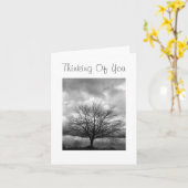 Kaart - Denken aan jou (Gele Bloem)