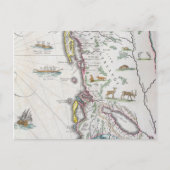 Kaart die de Kust van het Oosten afschilderen (Voorkant)