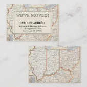  kaart die we naar het Midden-Oosten hebben verpla Notitiekaartje (Voorkant / Achterkant)