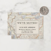  kaart die we naar het Midden-Oosten hebben verpla Notitiekaartje (Voorkant / Achterkant in situ)