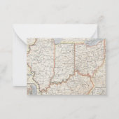  kaart die we naar het Midden-Oosten hebben verpla Notitiekaartje (Achterkant)